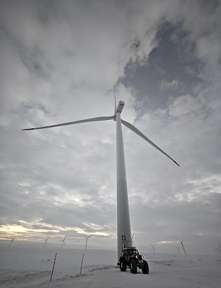 Экскурсия на Кольскую ВЭС (Ветро Электро Станцию)