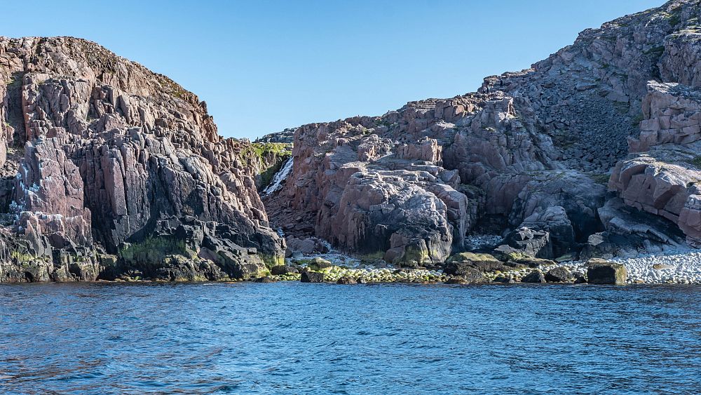 Водопад с воды