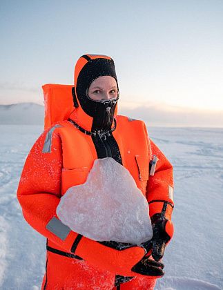 Айс-флоатинг в Кандалакше