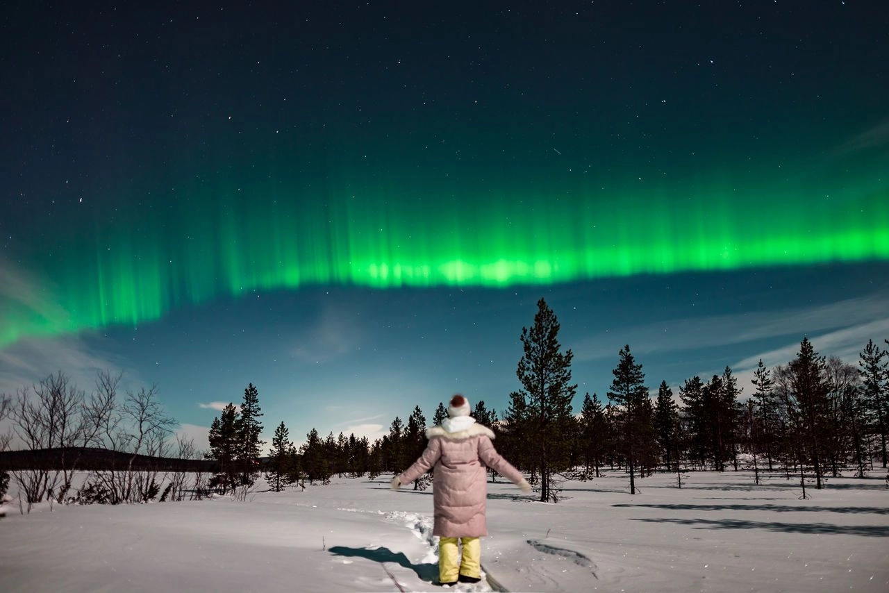 Тур-охота на северное сияние из Мурманска + фотосъемка